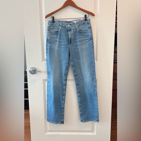 Ag Adriano Goldschmied Saige AG-ED HIGH-RISE STRAIGHT LEG DENIM - Picture 1 of 12